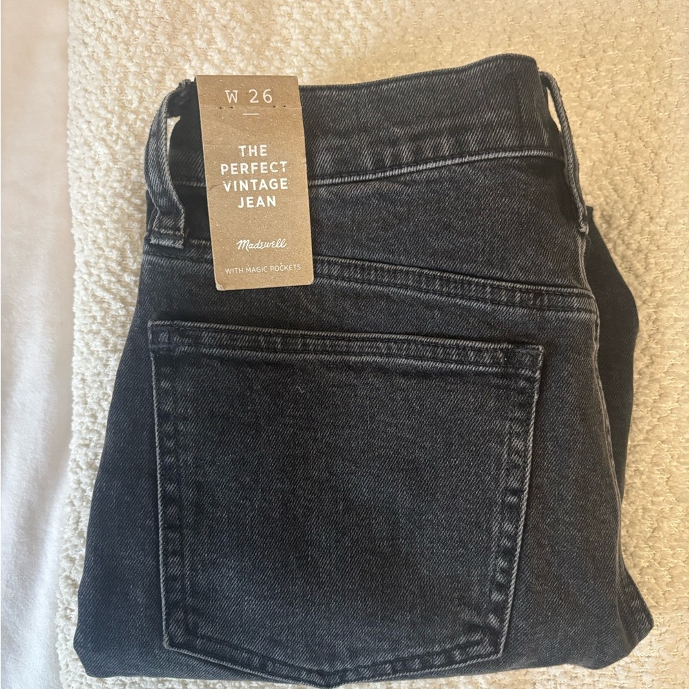Madewell Women's Black Vintage Jeans
